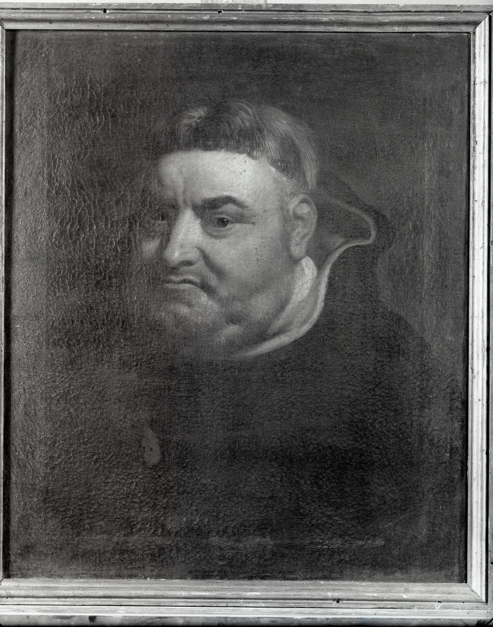 A Monk, detail