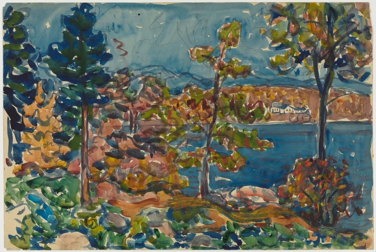 By the Shore, detail