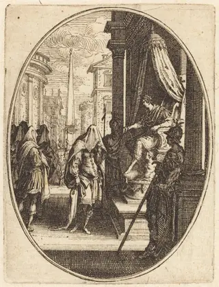 The Cult of Men, by Jacques Callot, ink, 1627