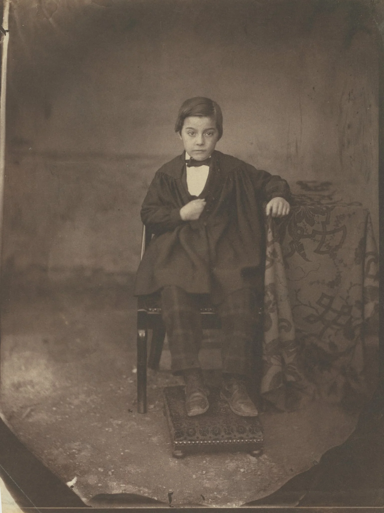 Portrait of a Young Boy, detail
