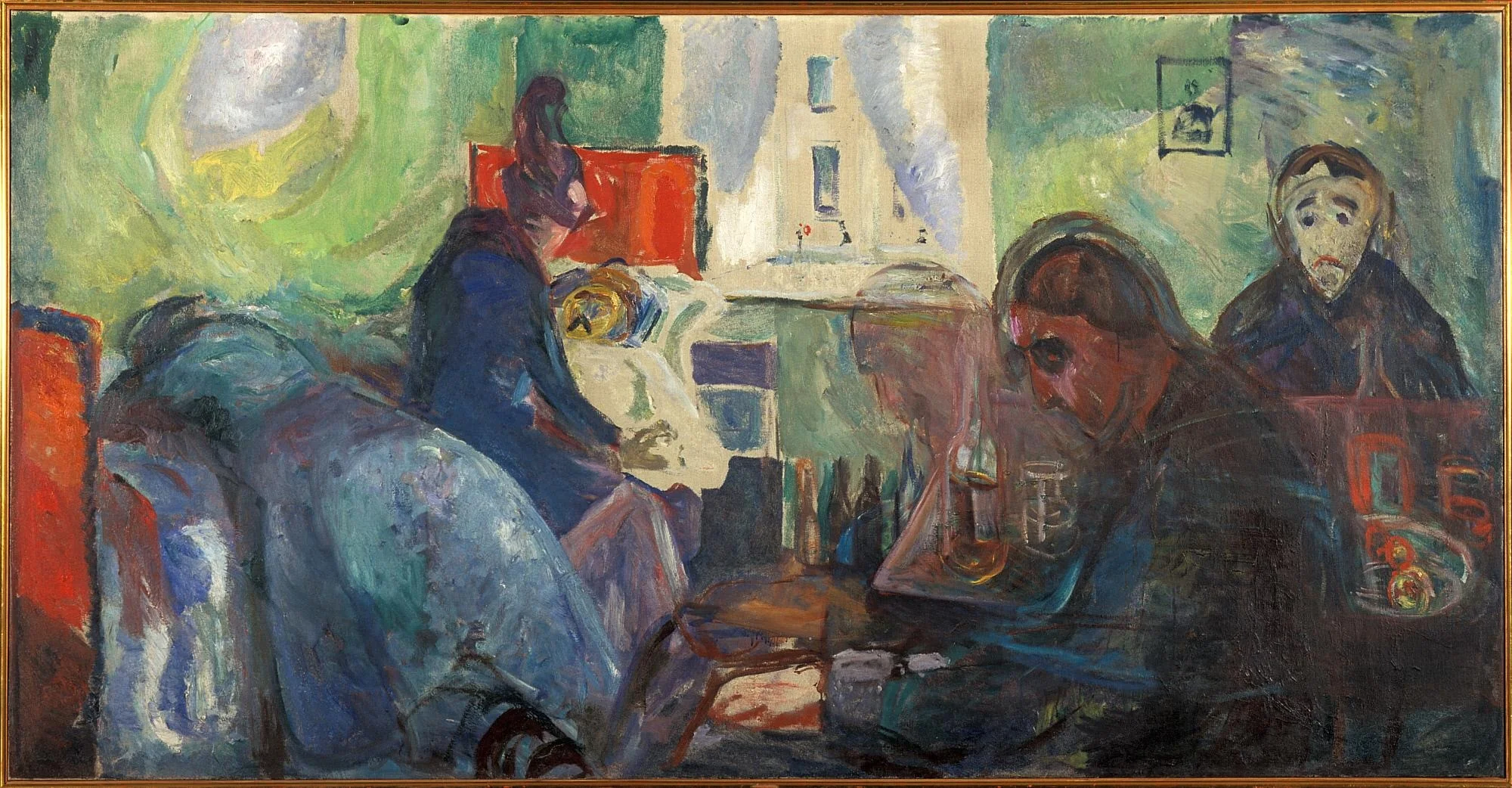 The Death of the Bohemian, detail