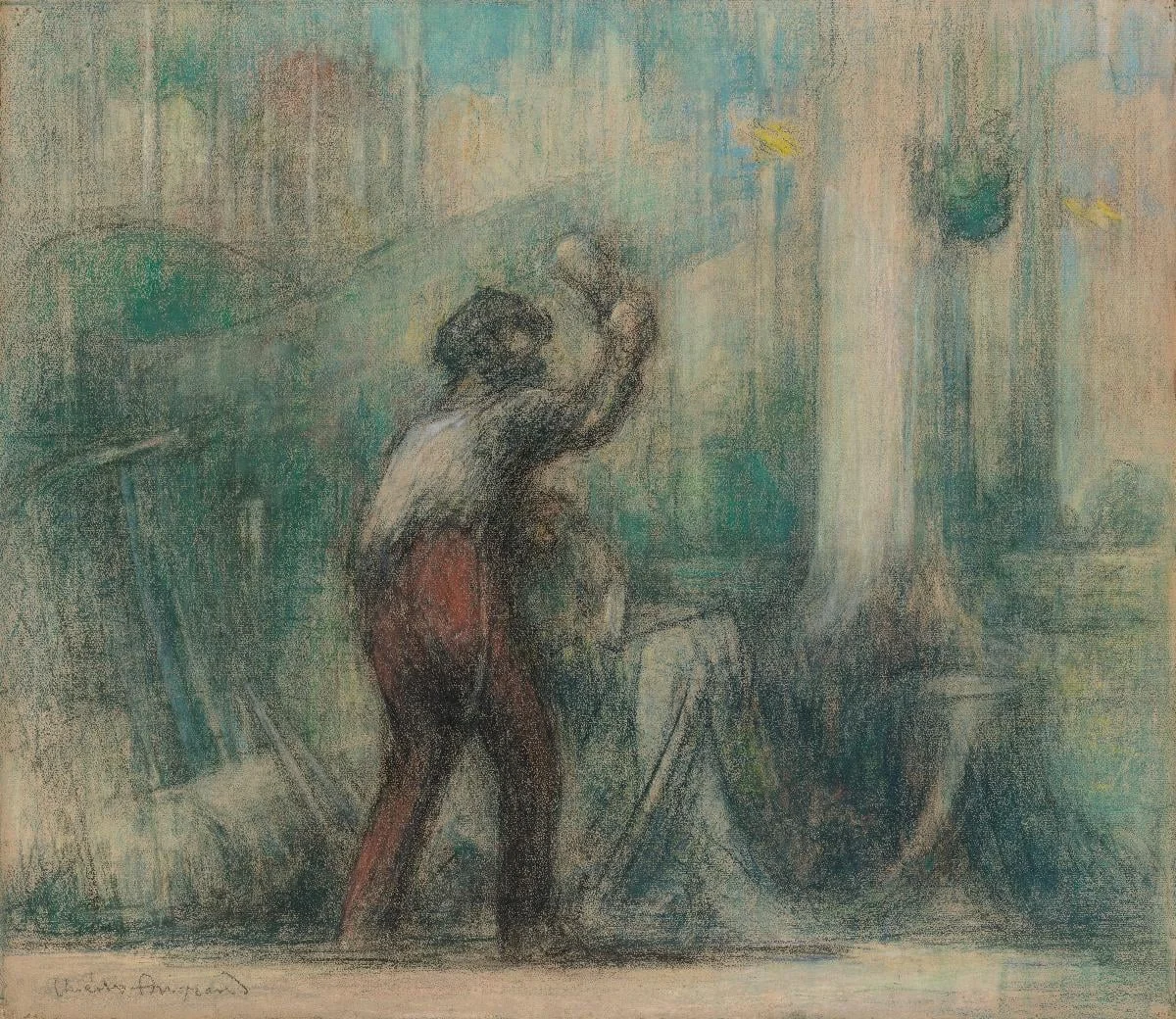 Puunhakkaaja, detail