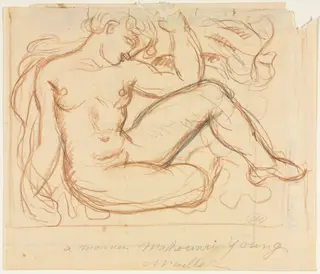Nude Study, by Aristide Maillol, 1912
