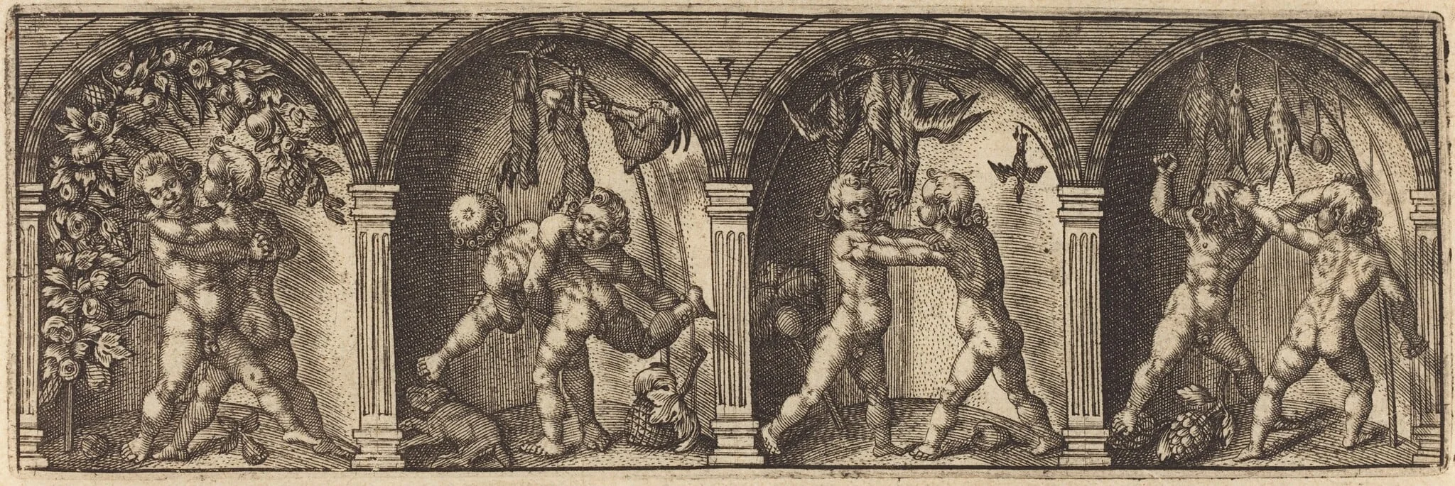 Les divers pourtraicts et figures III, detail