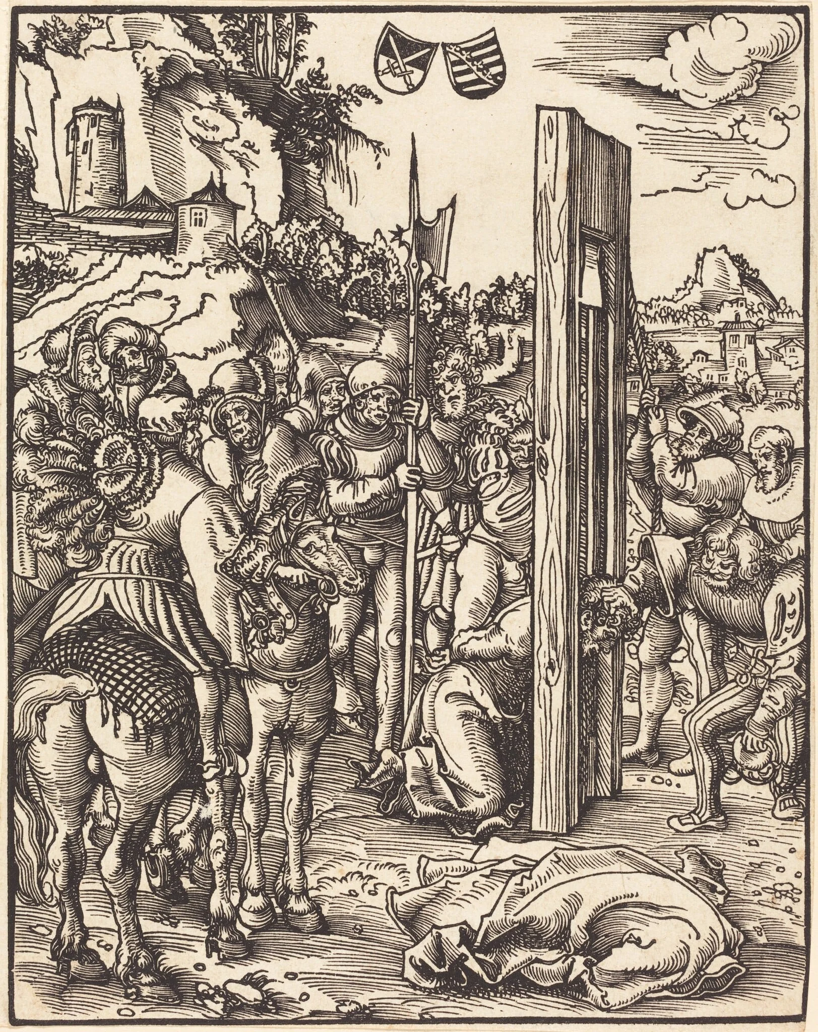 Saint Matthias, detail
