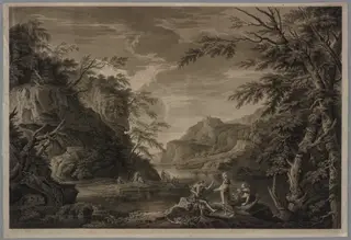 Apollo and the Sibyl, by John Browne, 1779