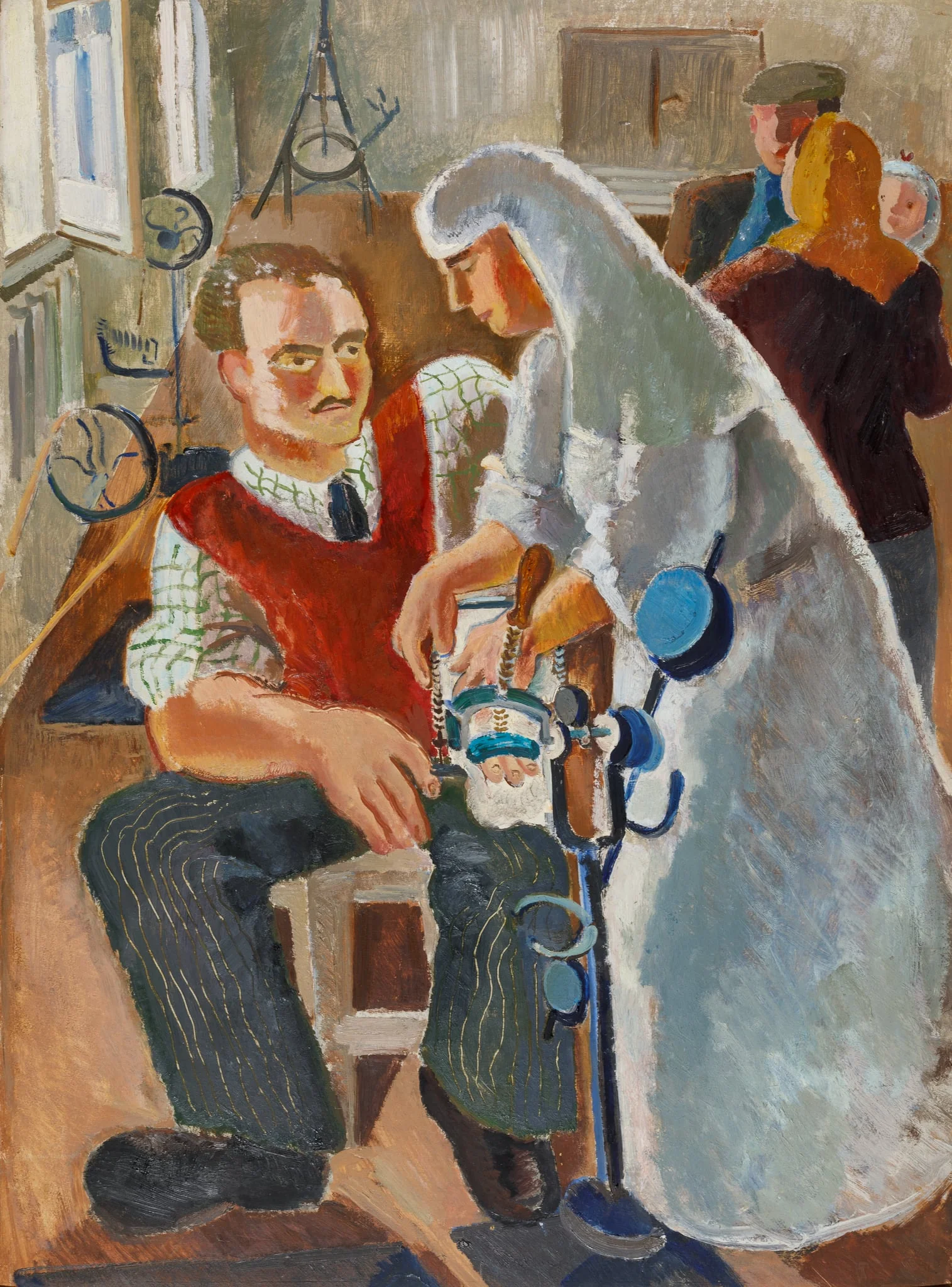 Accident în muncă, detail