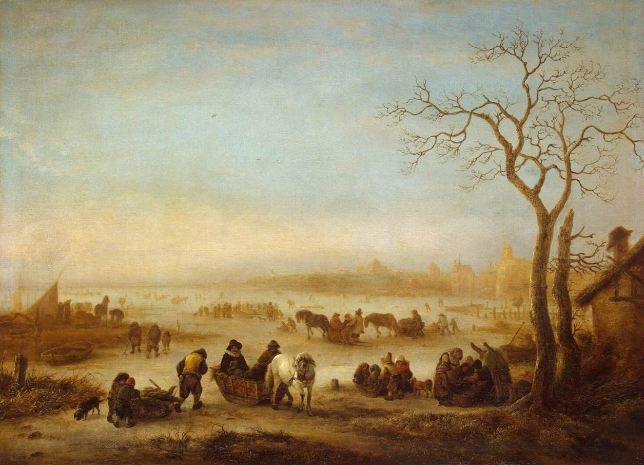 Frozen Lake, detail