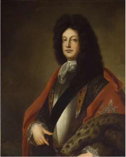 Portrait of Richard Talbot, Earl and Duke of Tyrconnell (1630-1691), detail