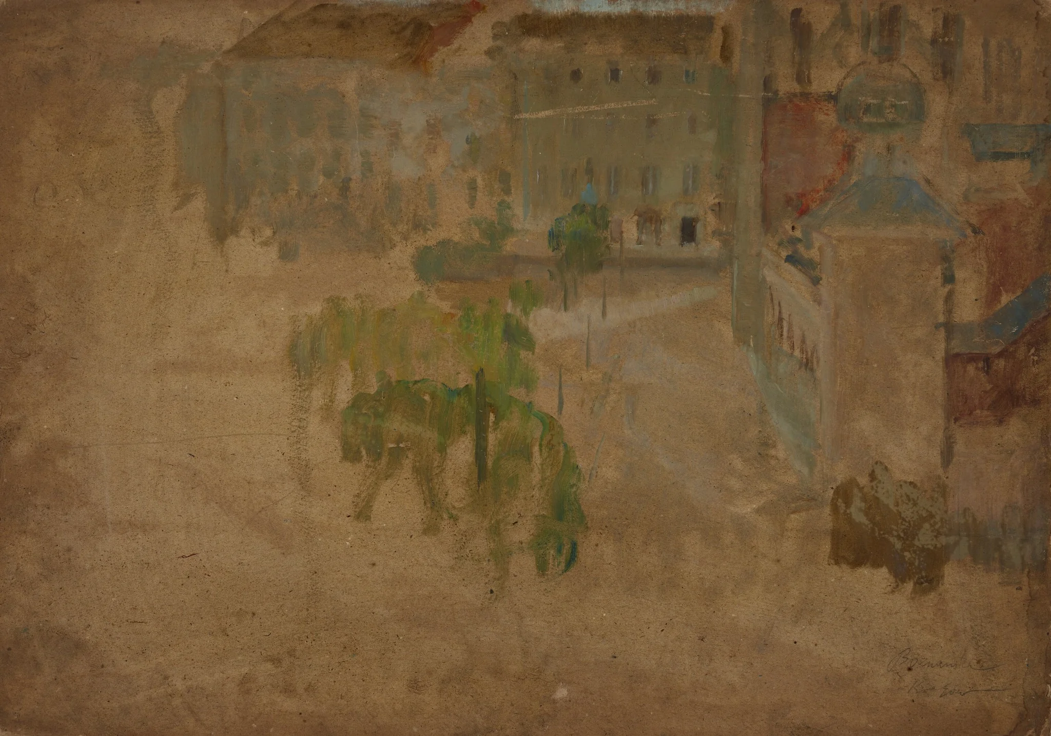 Main Market Square in Krakow – Fragment of a Street, detail