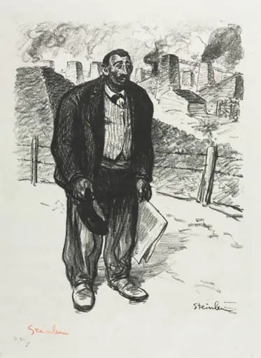 L'Honnête ouvrier, by Théophile Alexandre Steinlen, 1899