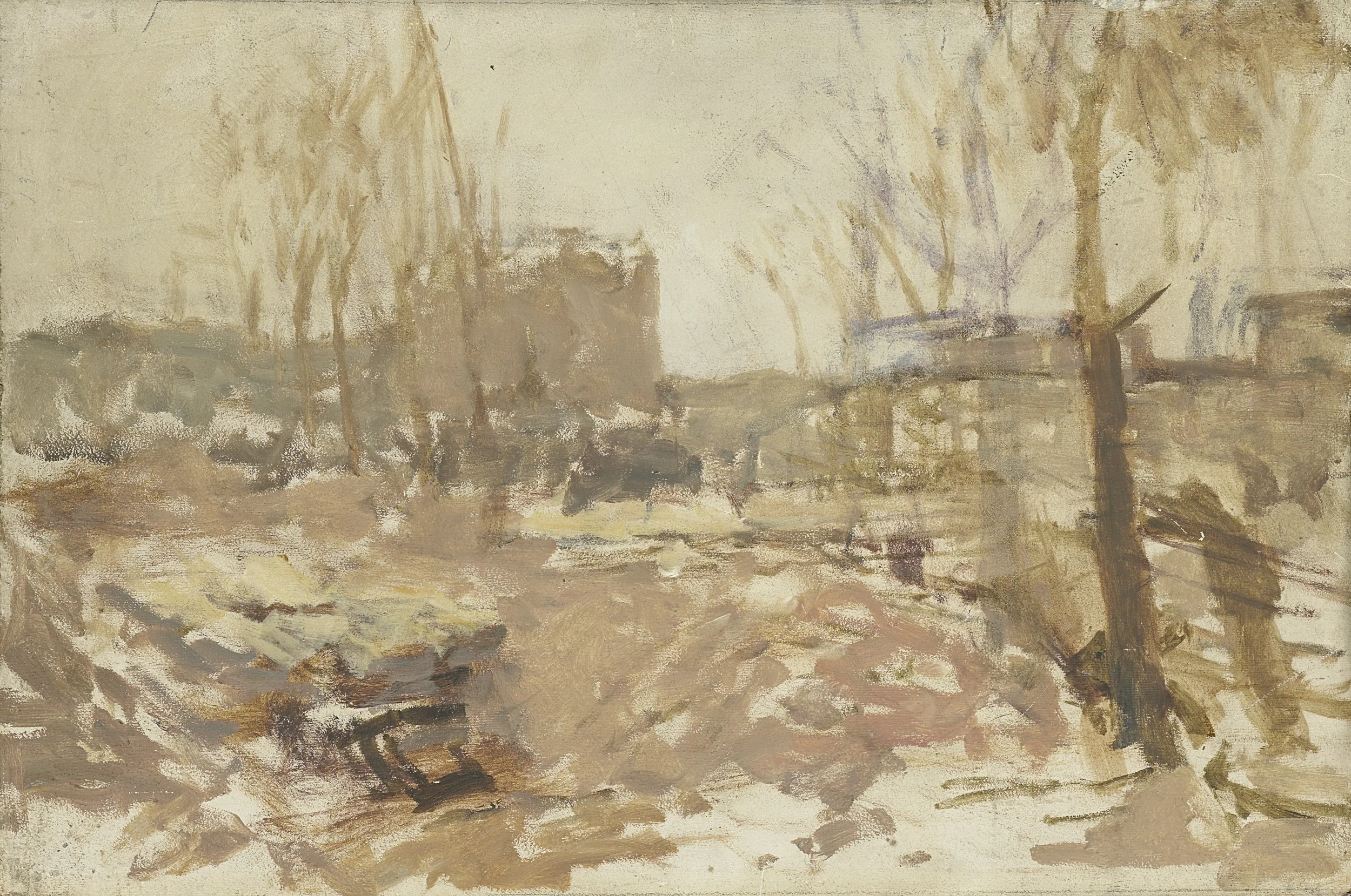 Bouwterrein, detail