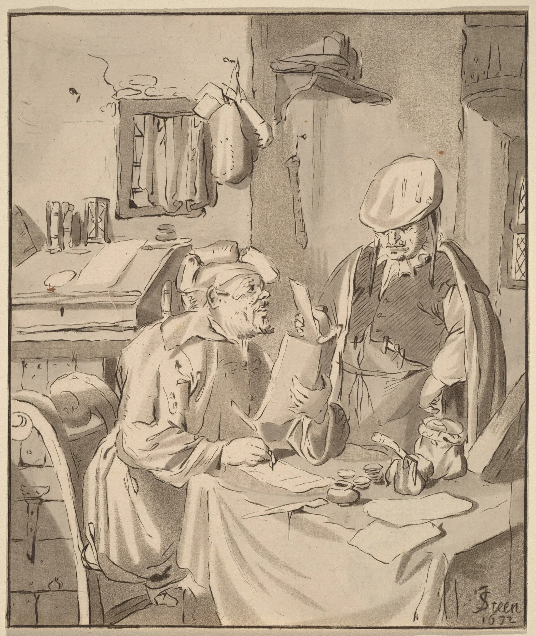 The Collector, detail