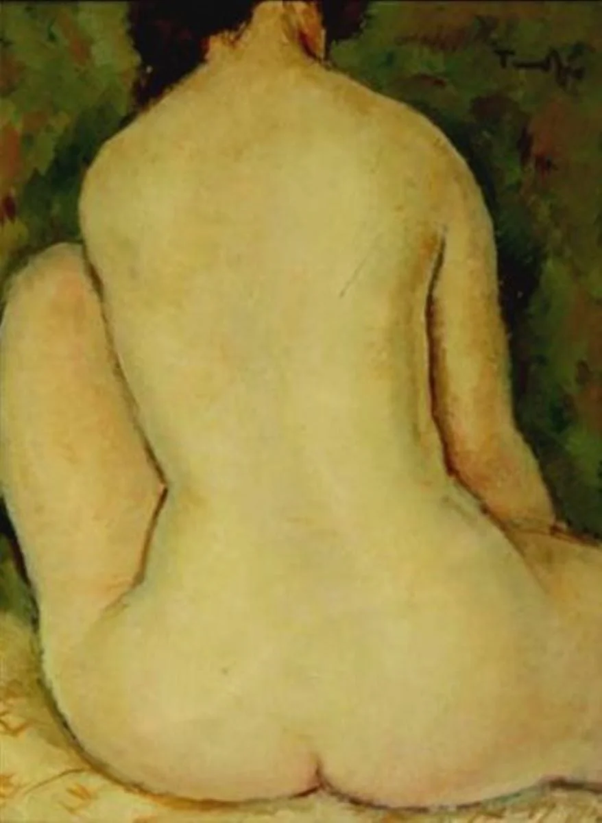 Nud de femeie, detail