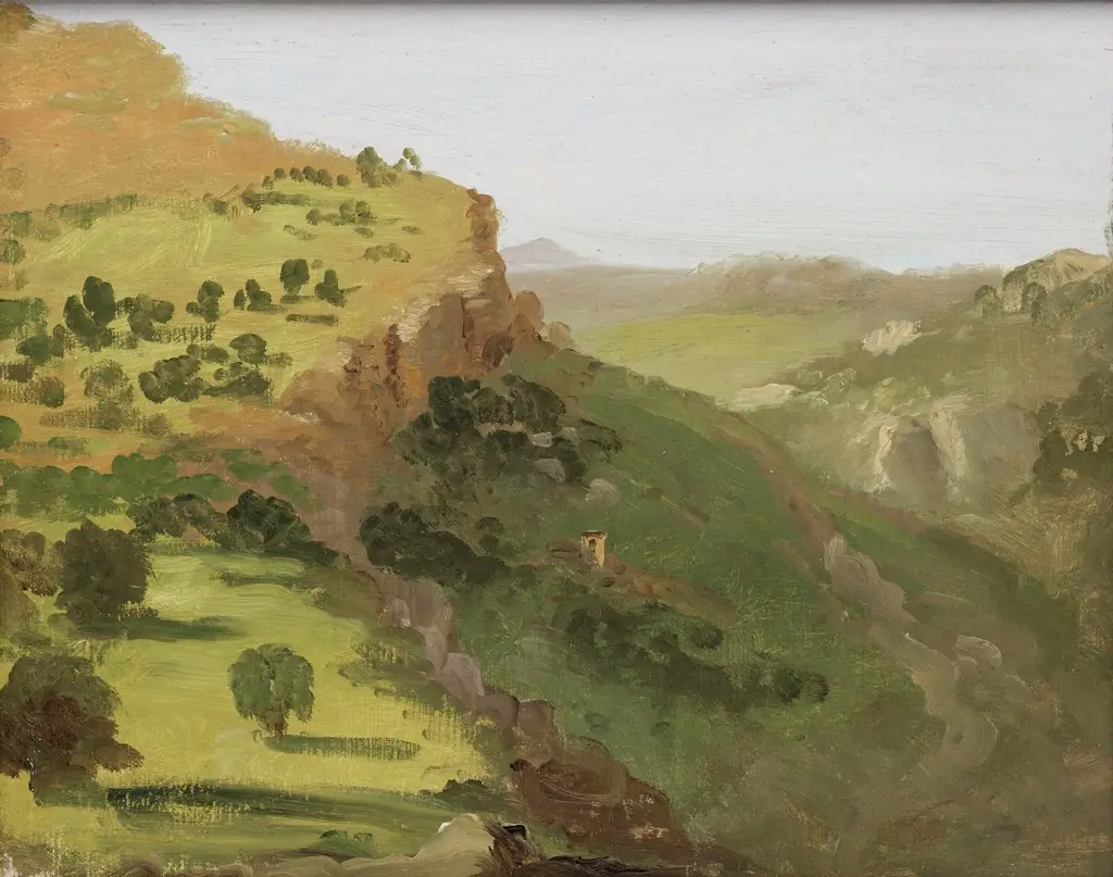 Italian Landscape, by Thomas Cole, unspecified, 1841