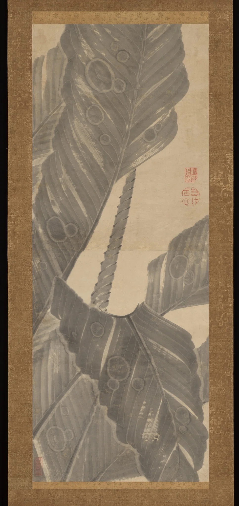 Banana Leaves, detail