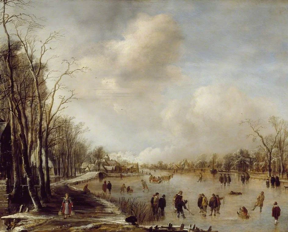 Winter Landscape, detail