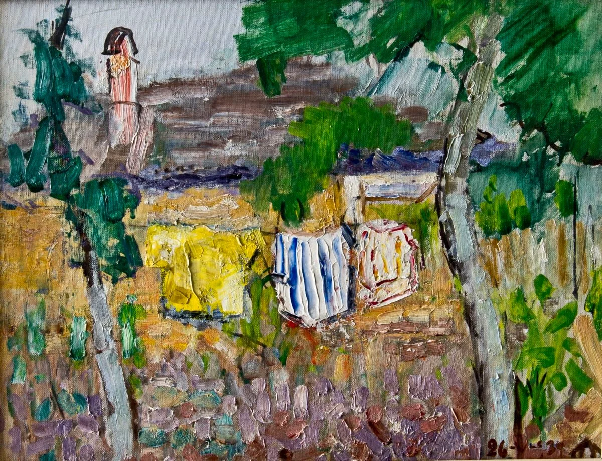 Peisaj, detail