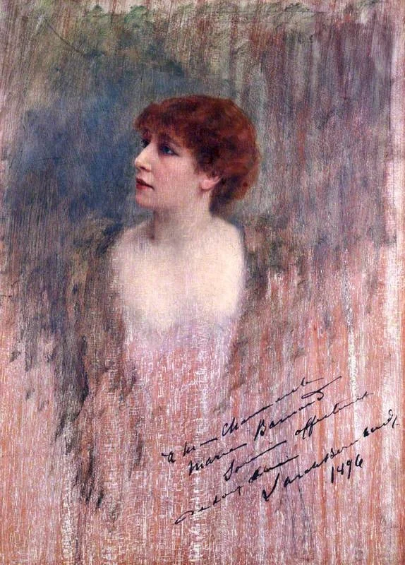 Sarah Bernhardt (1844–1923), detail