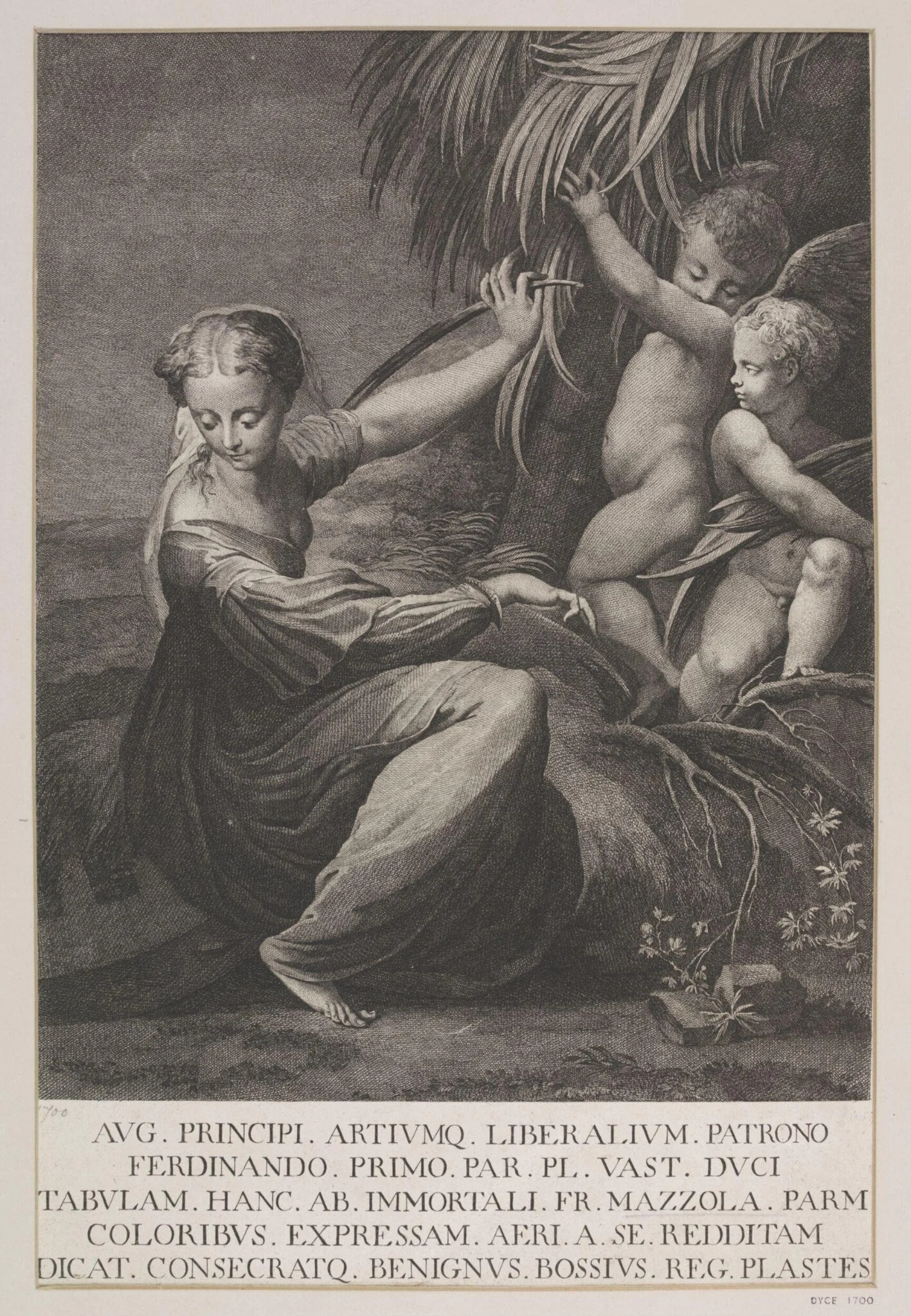 St. Catherine, detail