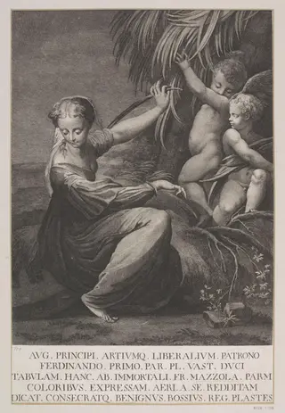 St. Catherine, by Benigno Bossi, 1750