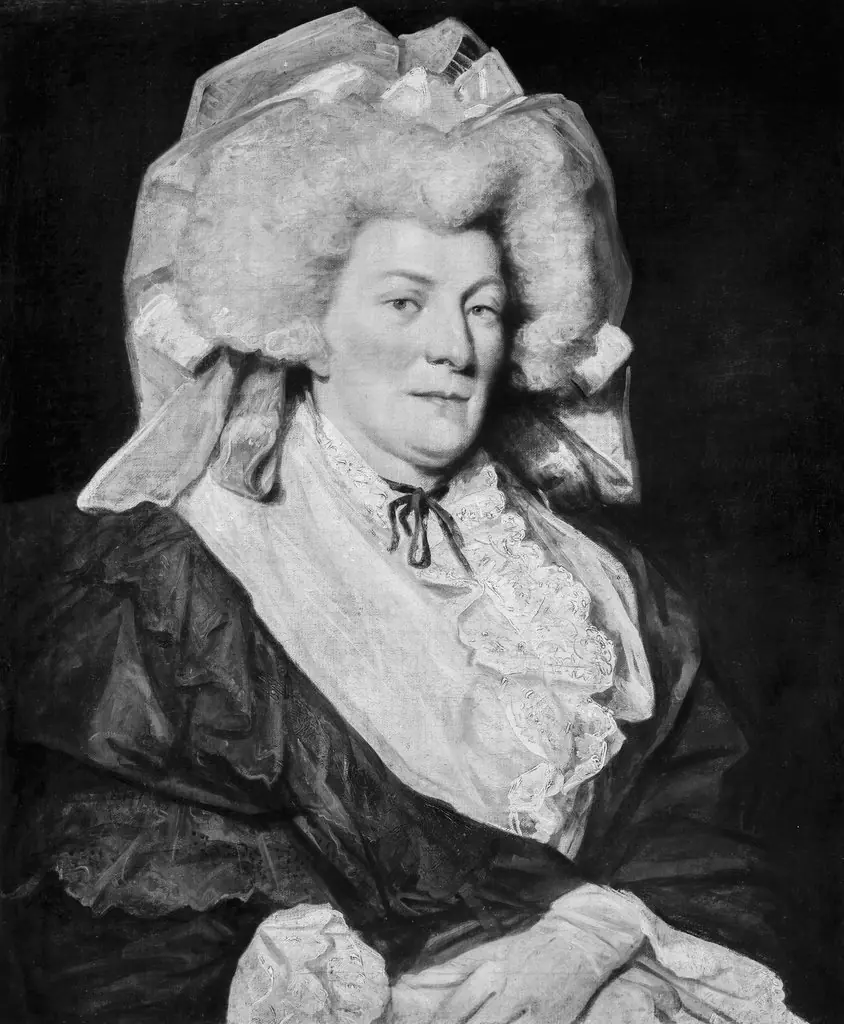 Portrait of the Chevalier dEon in female costume, by Joshua Reynolds, paint, 1792