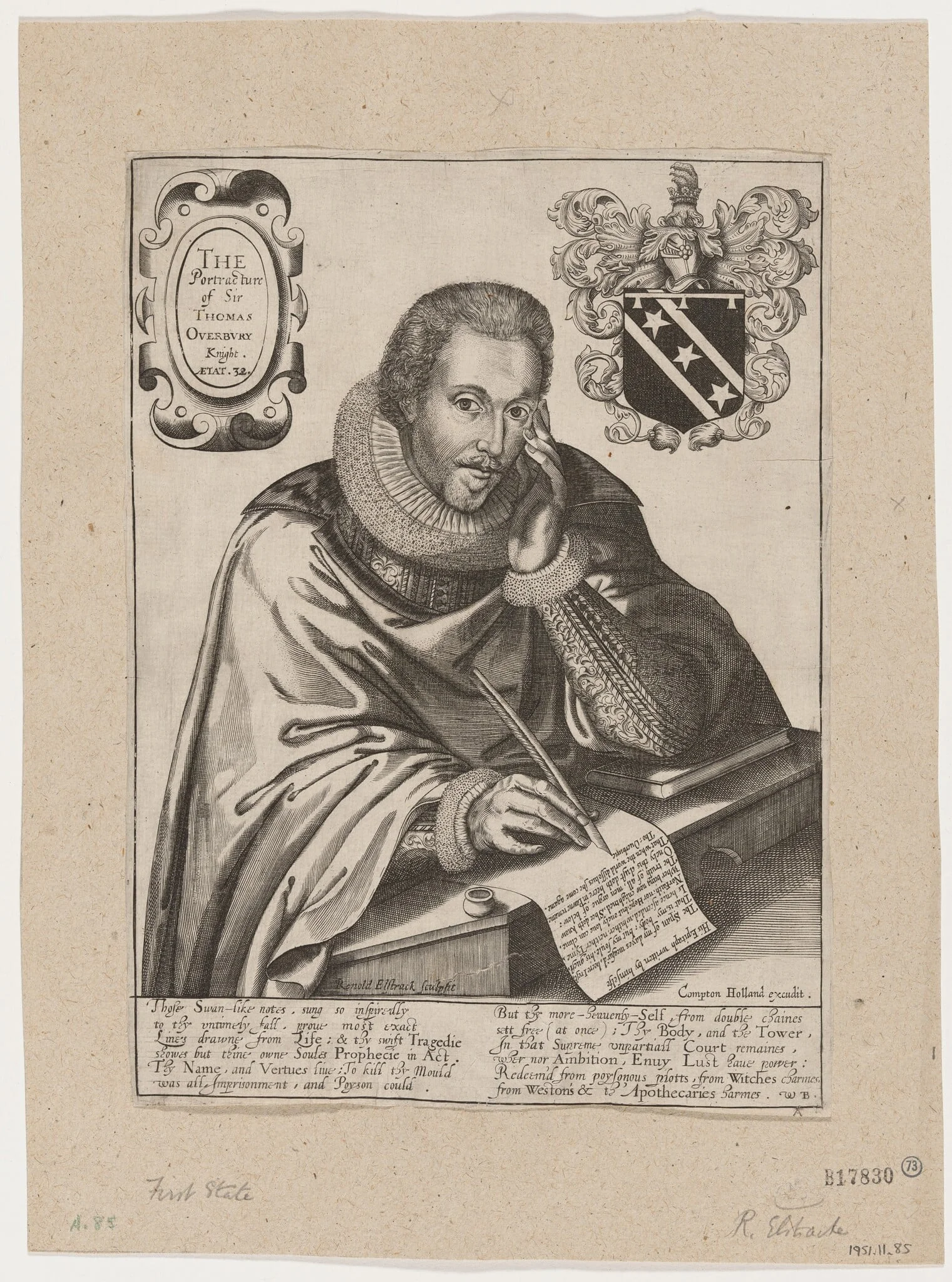 Sir Thomas Overbury, detail