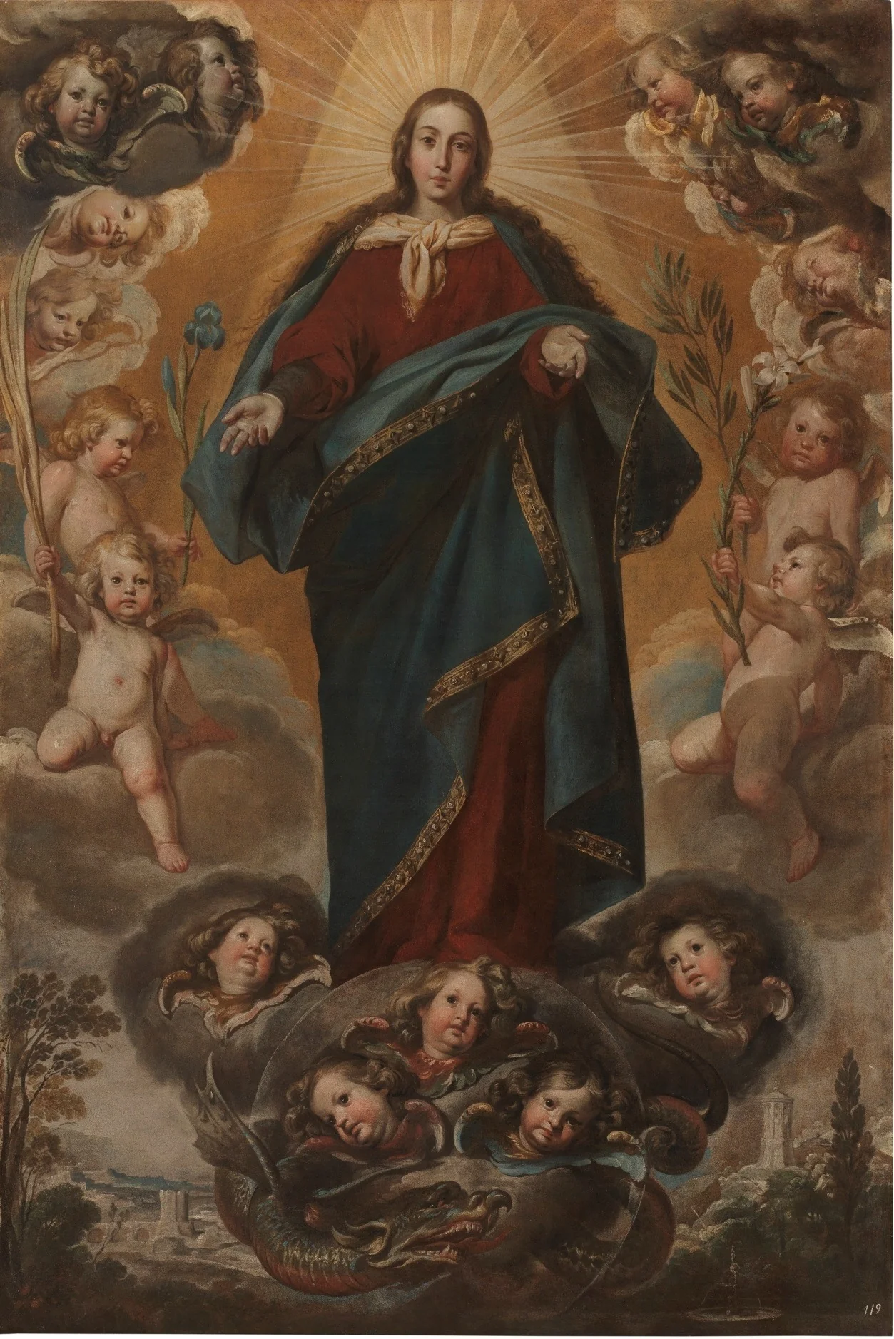 The Immaculate Conception, detail
