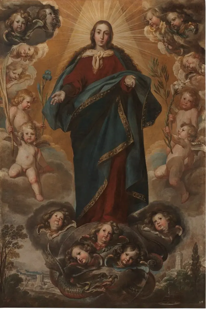 The Immaculate Conception, by Antonio del Castillo y Saavedra, oil, 1645