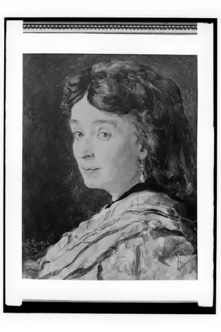 Portrait of Ludwika Groppler, by Jan Matejko, oil, 1872