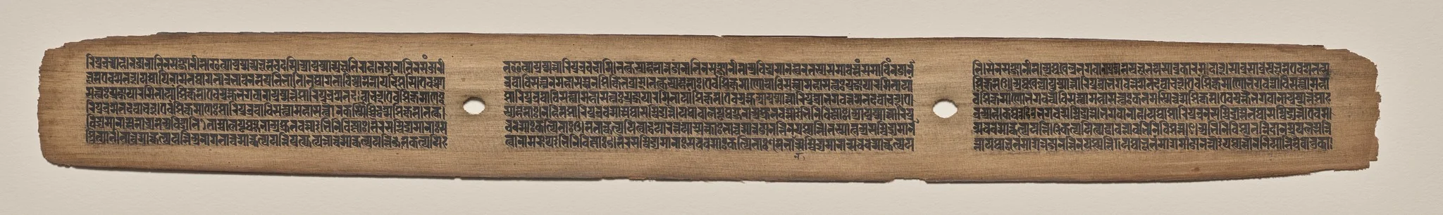 Text, Folio 6 (recto), from a Manuscript of the Perfection of Wisdom in Eight Thousand Lines (Ashtasahasrika Prajnaparamita-sutra), detail