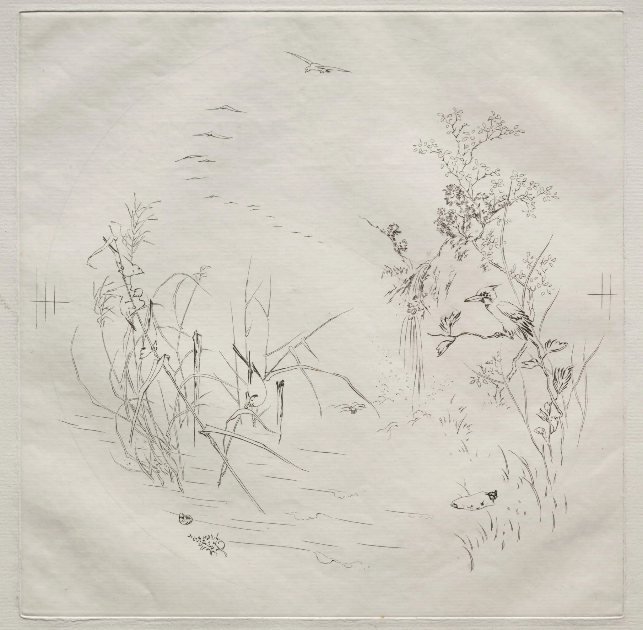 Parisian Service (Haviland service): Calm (no. 3), detail