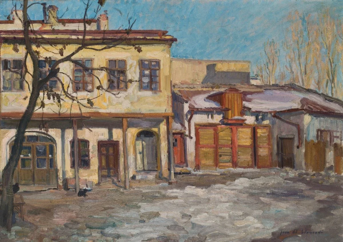 Hanul Steriadi (Han din vechiul București), detail