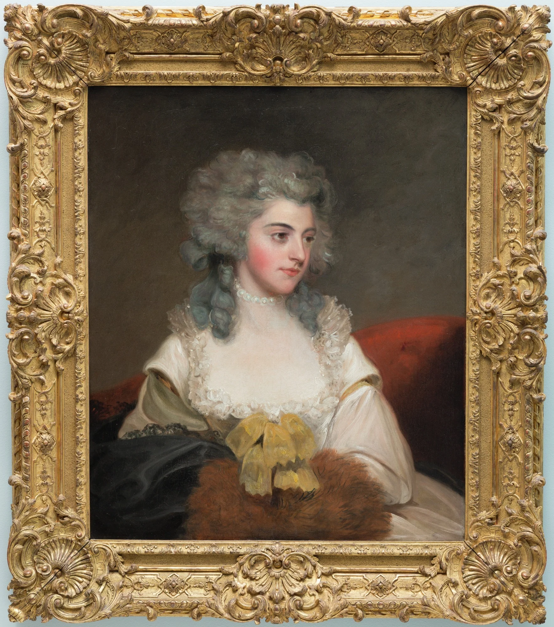 Susannah Edith, Lady Rowley, detail