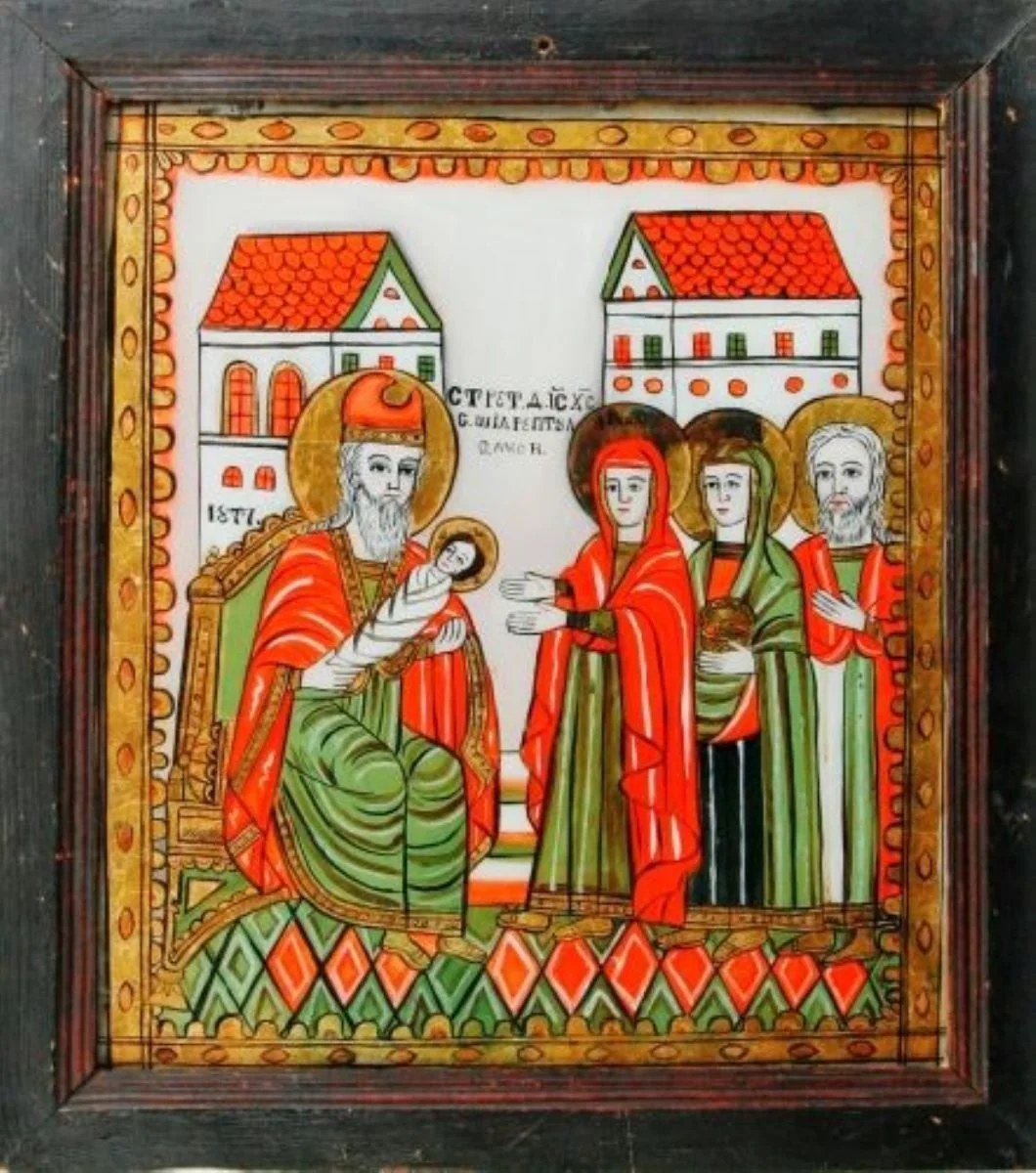 Stretenie (Întâmpinarea Domnului), detail