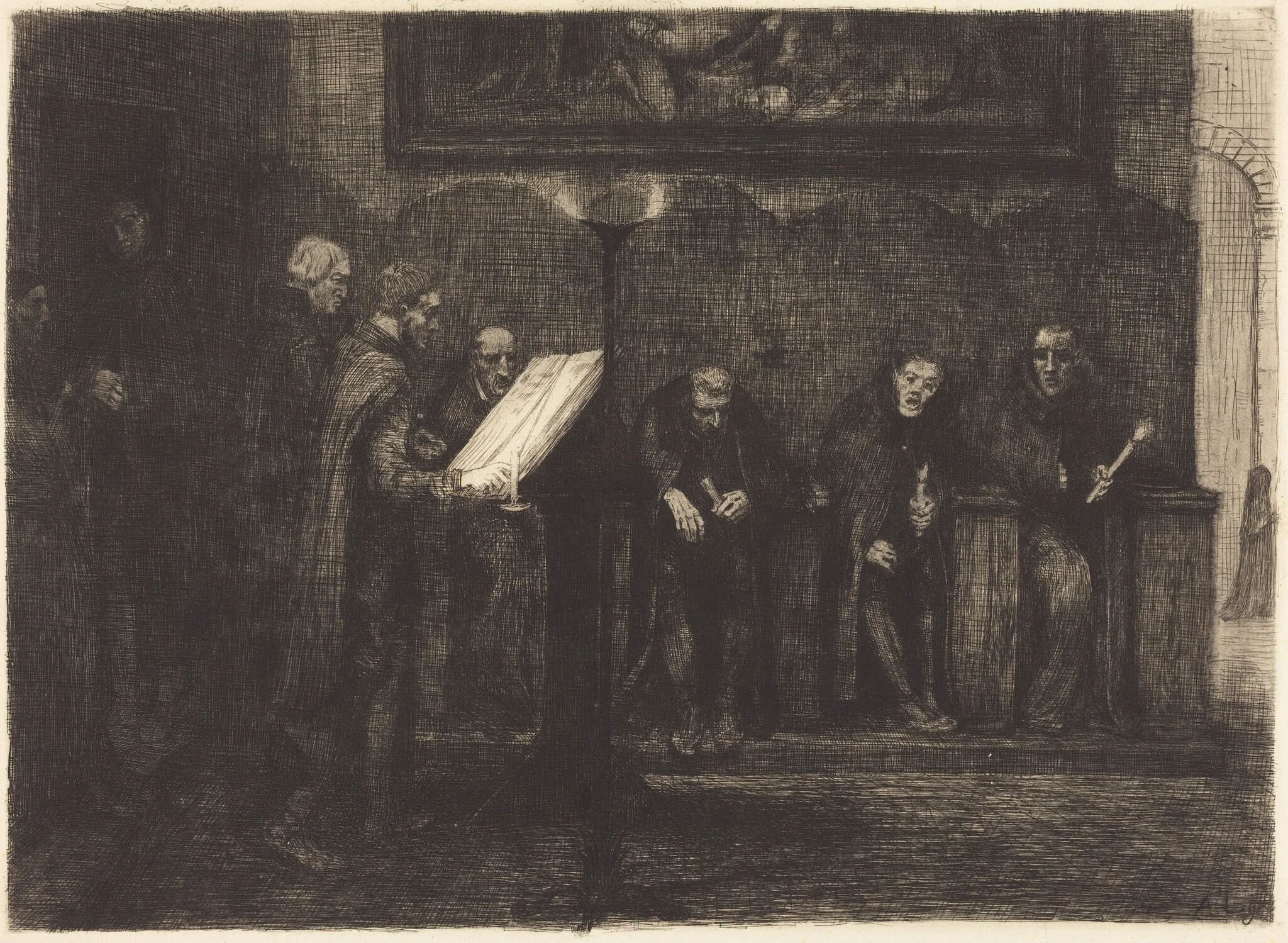 Spanish Singers (Les chantres espagnols), detail