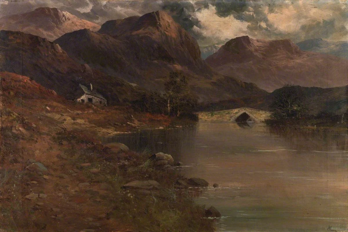 Landscape, Snowdonia, detail