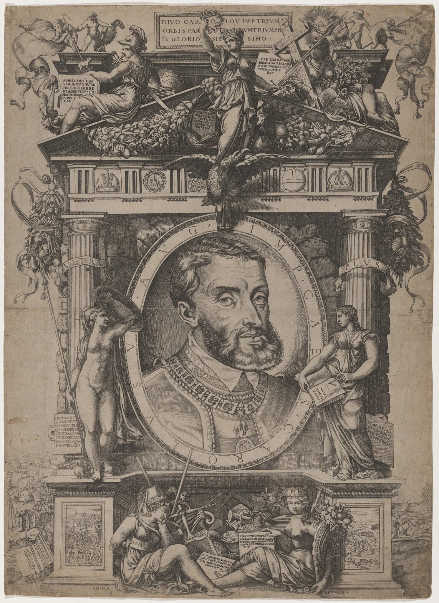 Emperor Charles V, detail