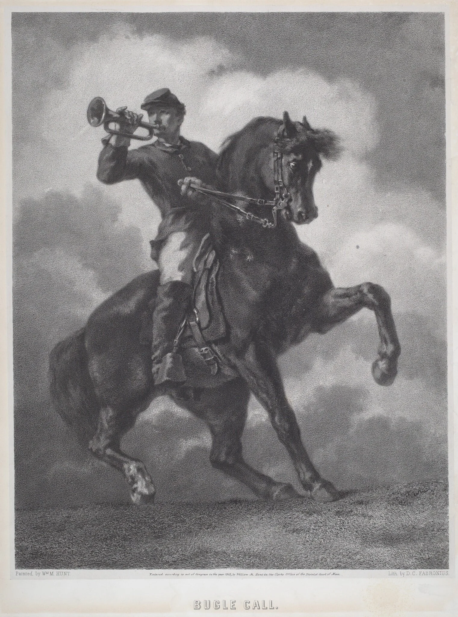 Bugle Call, detail