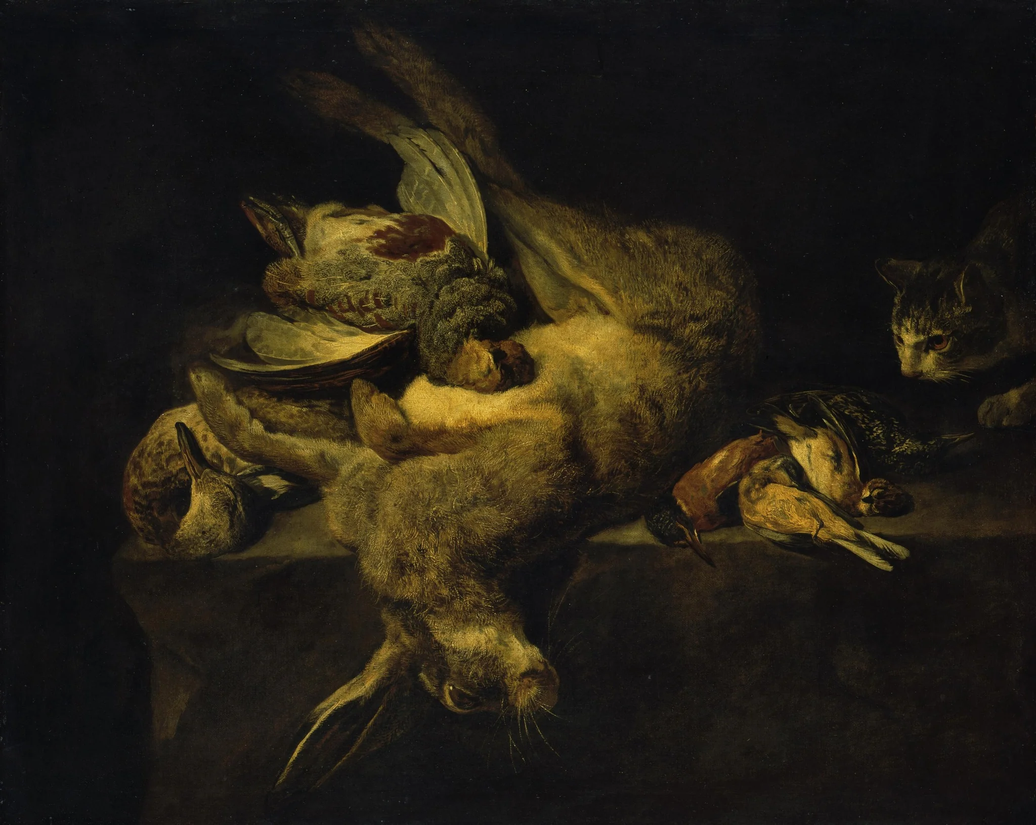 Still Life with Dead Rabbit, detail