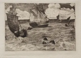 Marine, by Édouard Manet, 1864