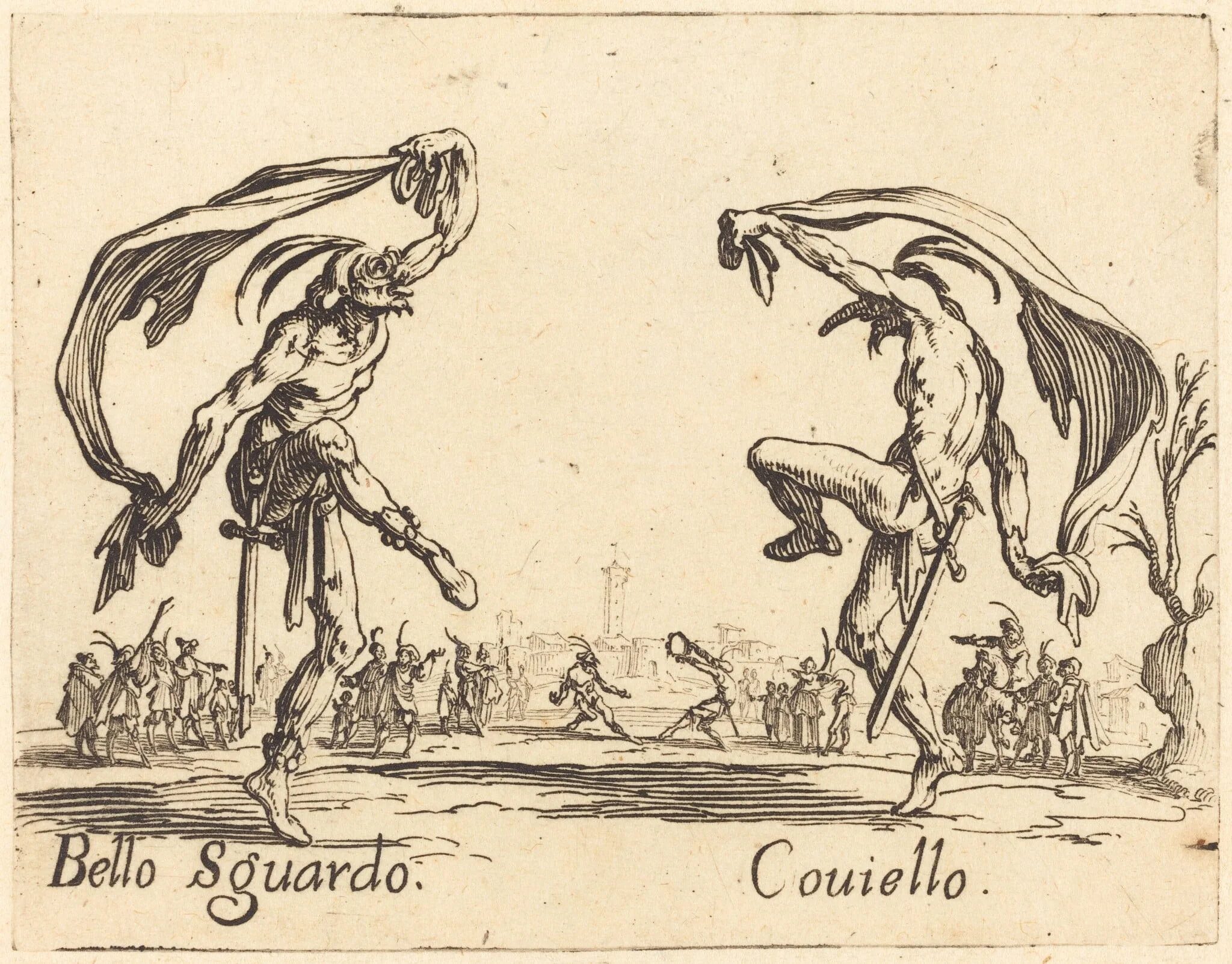 Bello Sguardo and Coviello, detail