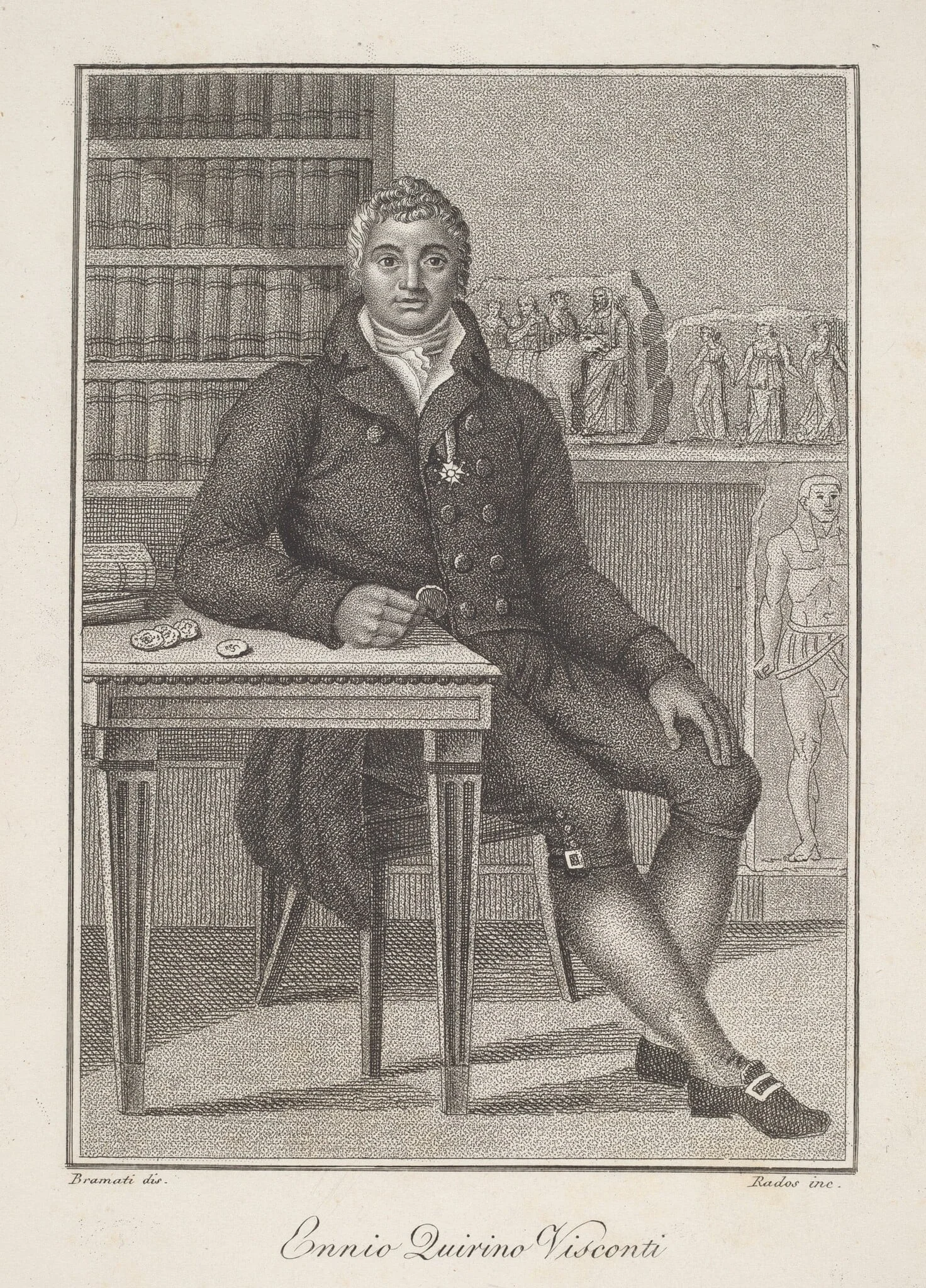Ennio Quirino Visconti, detail