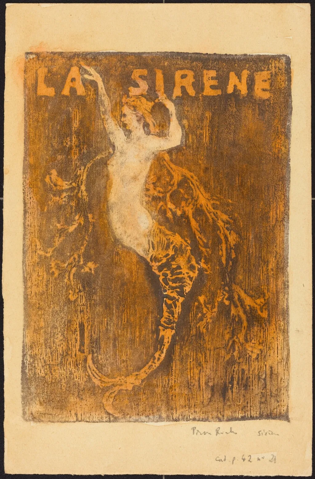 Sirene (Hippocampe), by Pierre Roche, 1896