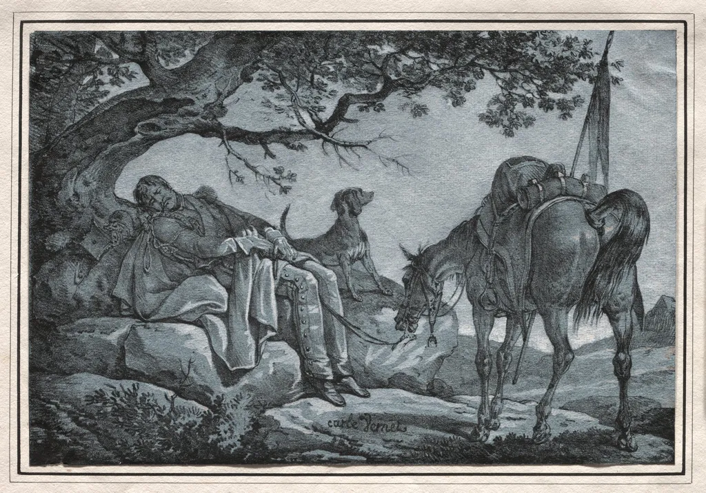 The Sleeping Soldier, by Carle Vernet, 1820