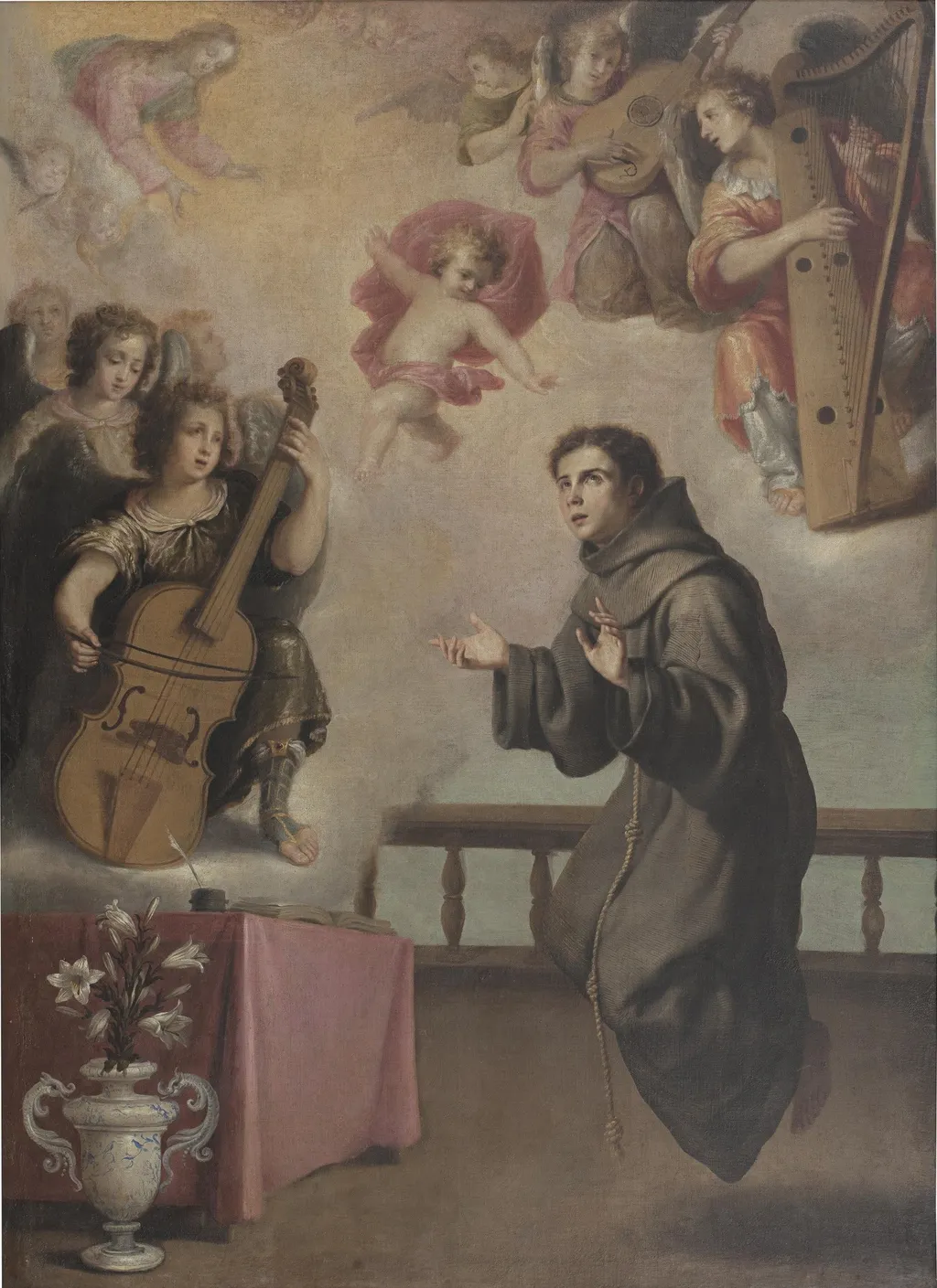 Saint Anthony of Padua, by Pedro de Obregón, oil, 1601