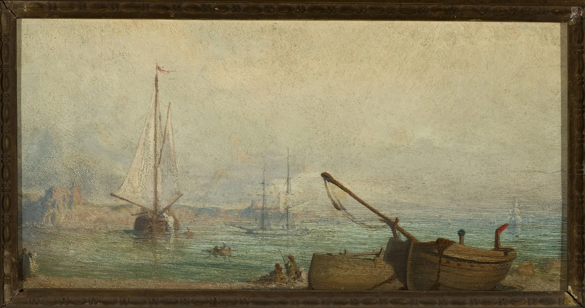 View of the Avignon port, detail