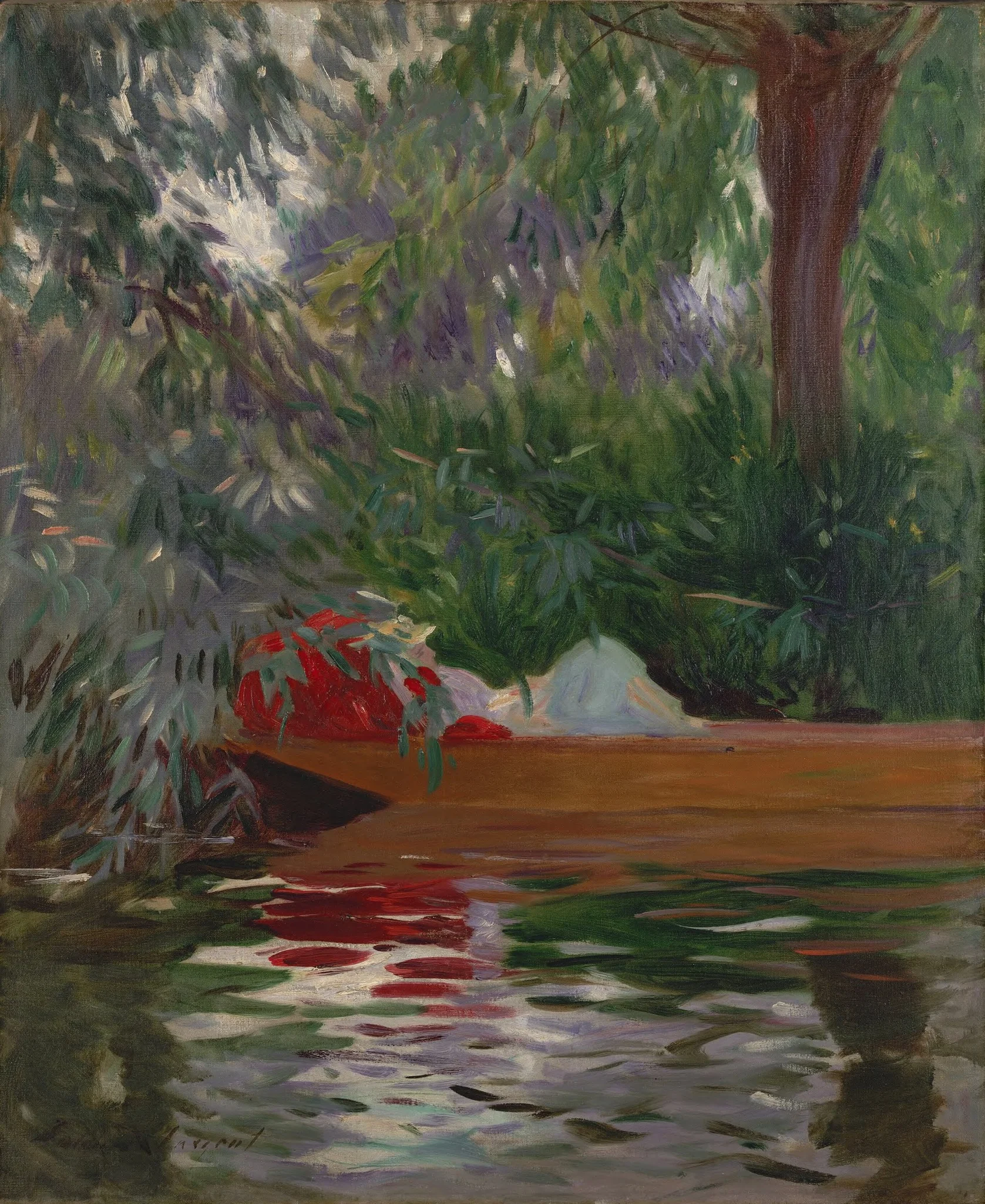 Under the Willows, detail