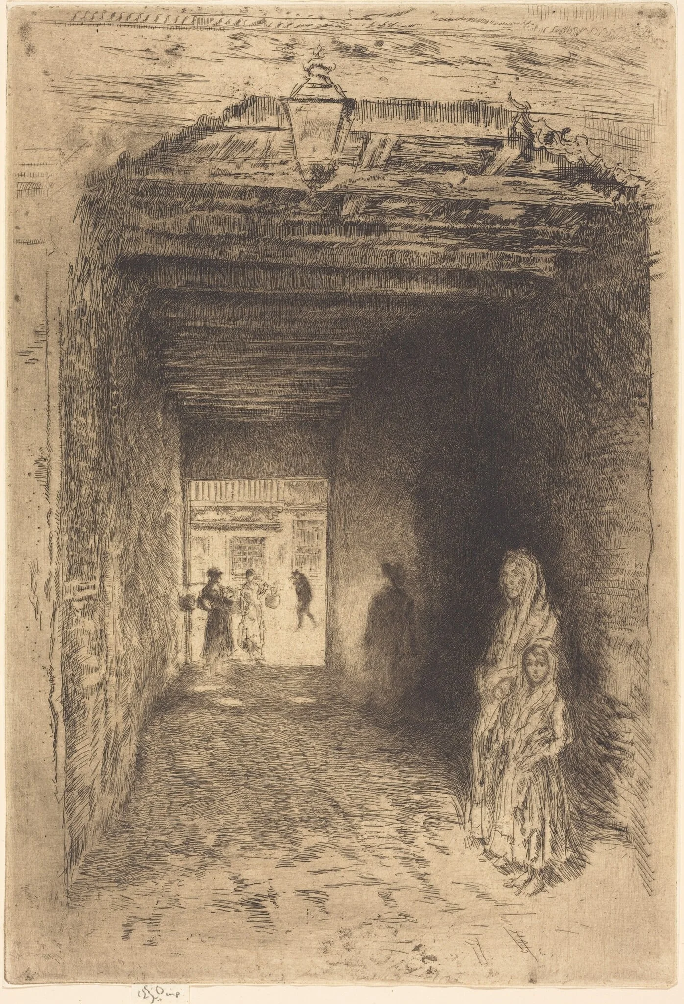 The Beggars, detail