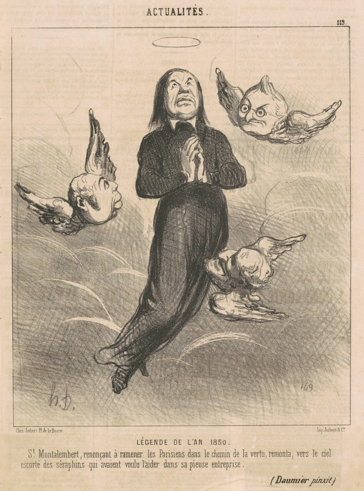 Lègende de l'an 1850, detail